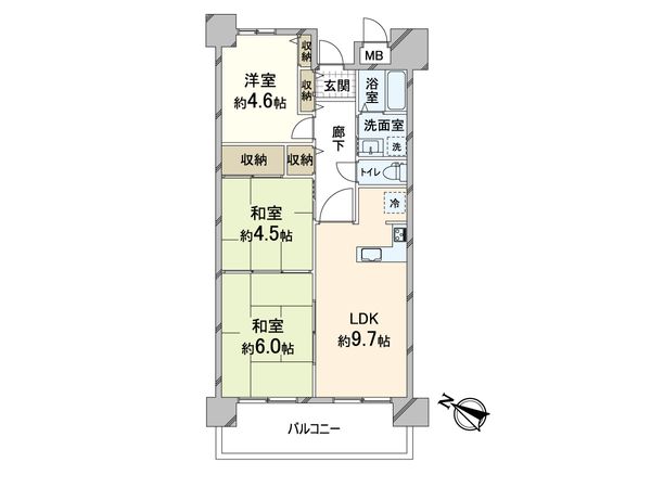 間取図(平面図)