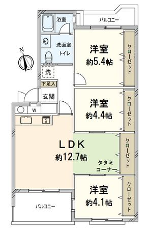 間取図(平面図)