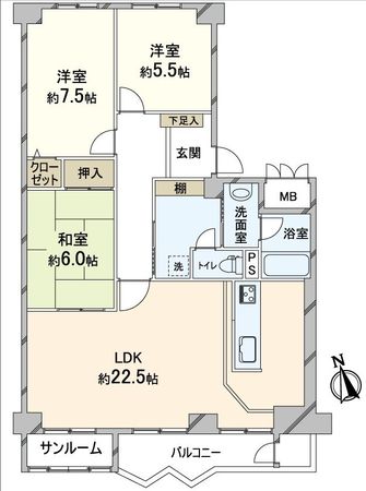 間取図(平面図)