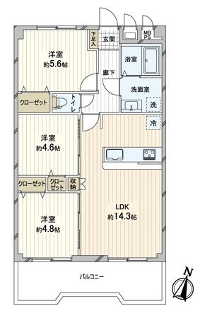 間取図(平面図)