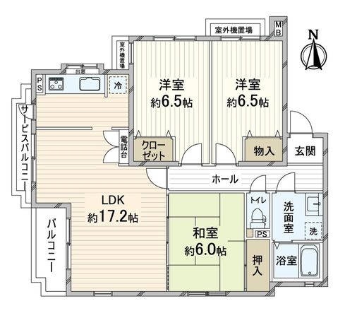 間取図(平面図)