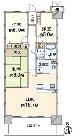 間取図(平面図)