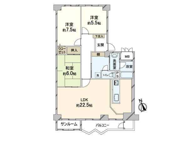 間取図(平面図)