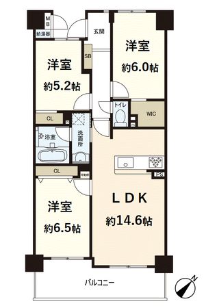 間取図(平面図)