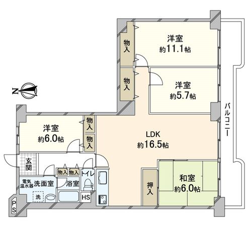 マイプラザ塔南 間取図(平面図) 間取図(平面図)