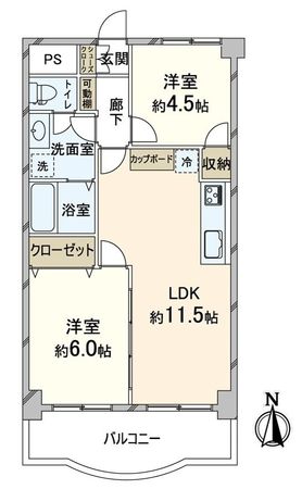 塔南セントラルハイツ 間取図(平面図) 塔南セントラルハイツ 間取図(平面図)