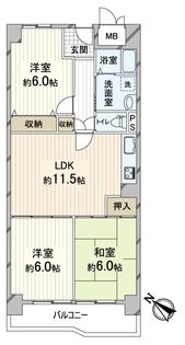 間取図(平面図)