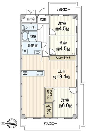 嵯峨スカイハイツ 間取図(平面図) 嵯峨スカイハイツ 間取図(平面図)