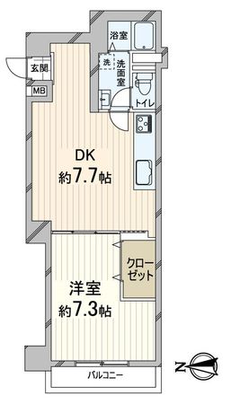 四条グランドハイツ A棟 間取図(平面図) 間取図(平面図)