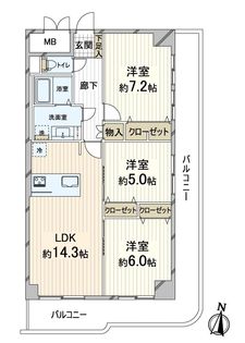 間取図(平面図)
