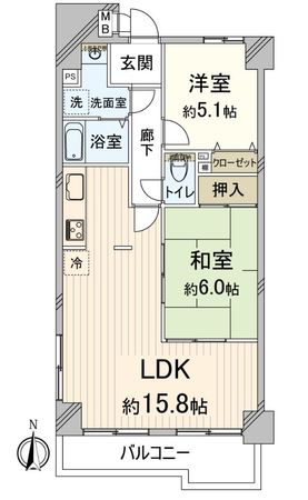 ユニライフ京都西大路 間取図(平面図)