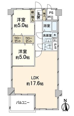 西京極大門ハイツ 間取図(平面図) 西京極大門ハイツ 間取図(平面図)
