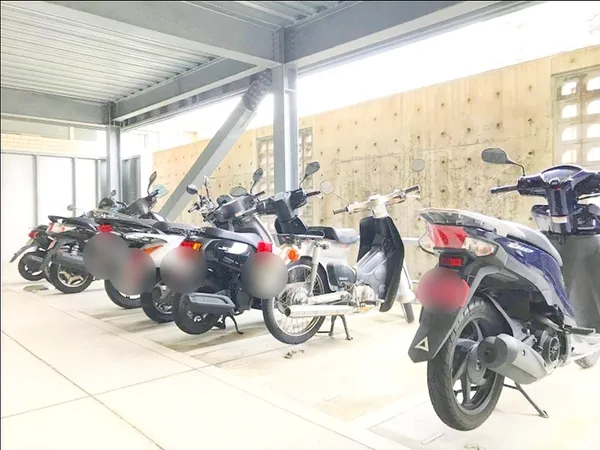 バイク置場