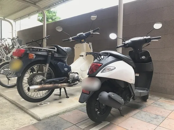 バイク置場