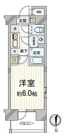アスヴェル京都七条通 間取図(平面図) アスヴェル京都七条通 間取図(平面図)