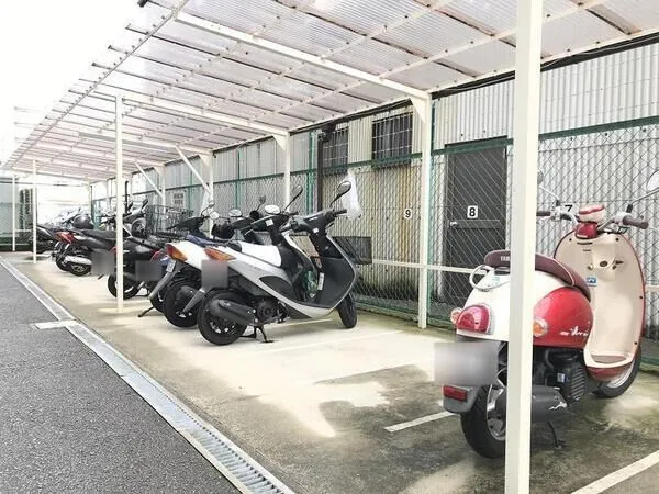 バイク置場