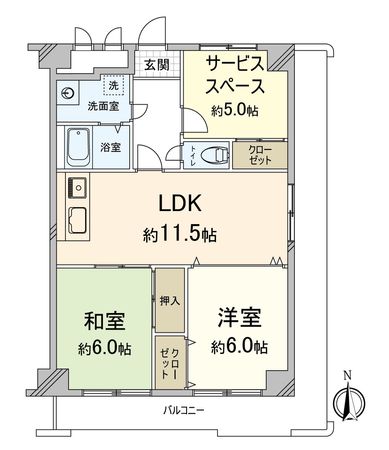 梅津グランドハイツ 間取図(平面図) 梅津グランドハイツ 間取図(平面図)