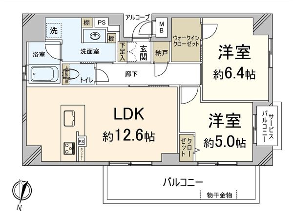 パラドール四条梅津ザ・ファースト 間取図(平面図) パラドール四条梅津ザ・ファースト 間取図(平面図)