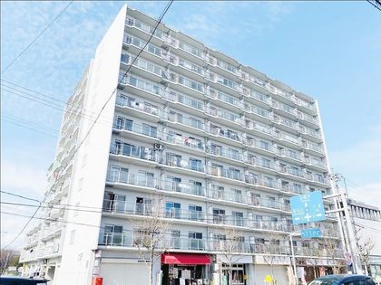 日商岩井朱雀マンション 外観