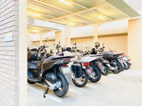 バイク置場