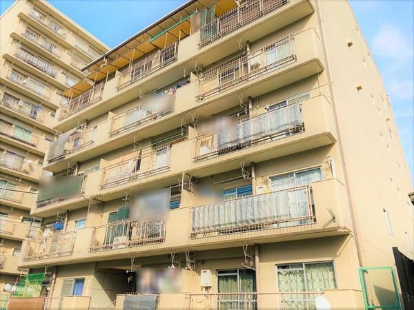 四条グランドハイツ B棟 外観 四条グランドハイツ B棟 外観