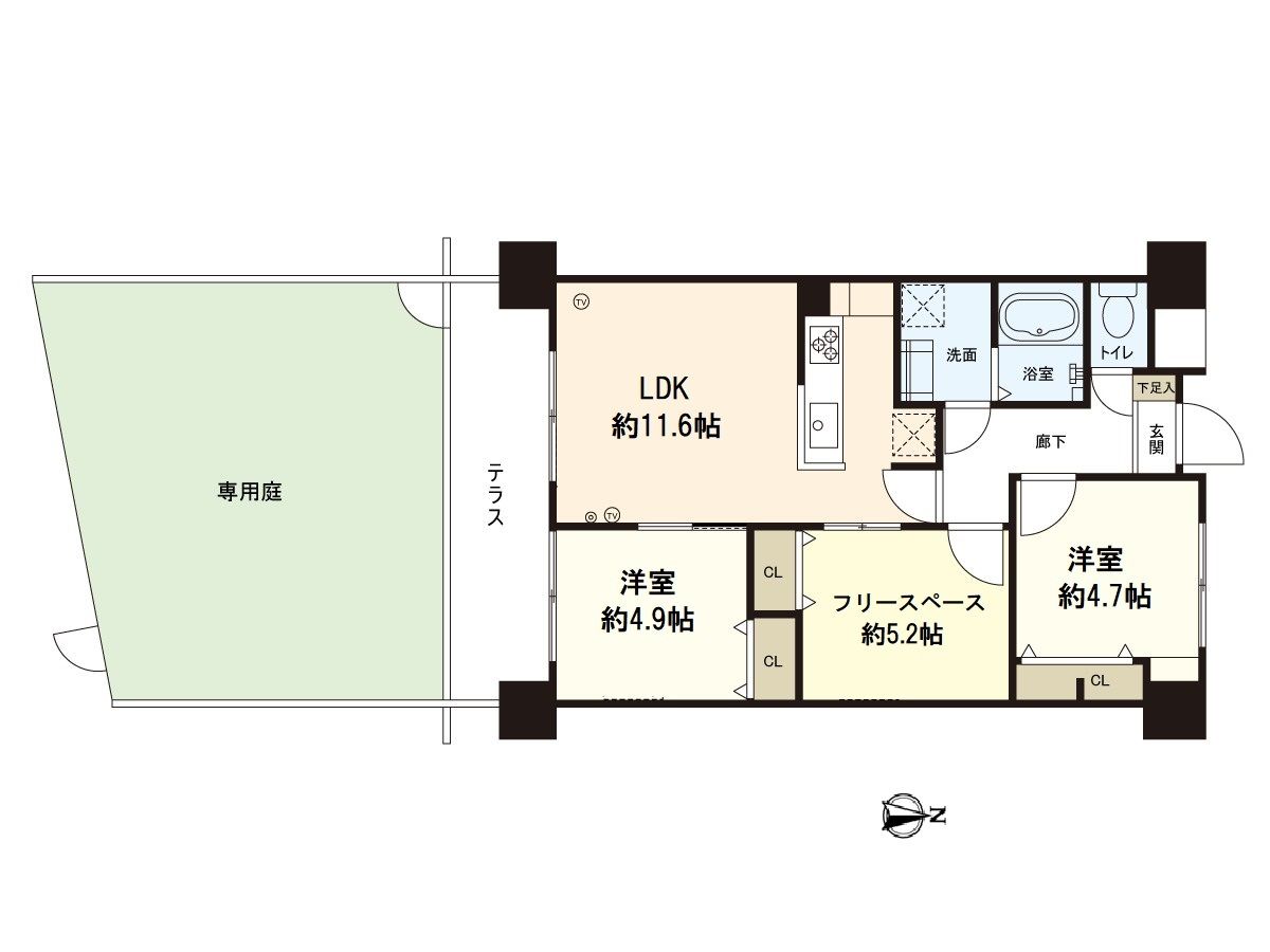 間取図(平面図)