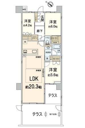 間取図(平面図)