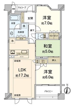 間取図(平面図)