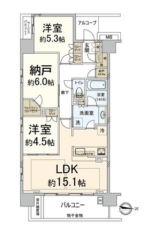 間取図(平面図)