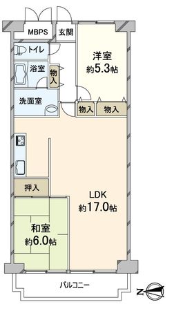 間取図(平面図)