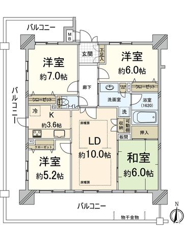 間取図(平面図)