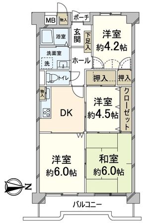 間取図(平面図)