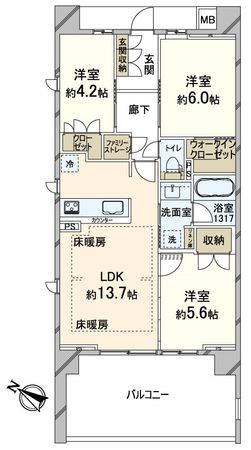 間取図(平面図)