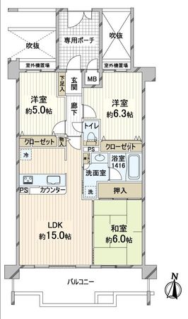 間取図(平面図)