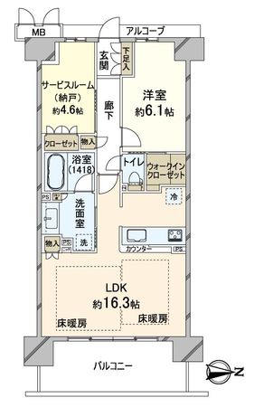 間取図(平面図)