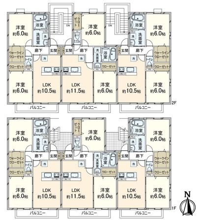南区久世大薮町 間取図(平面図) 間取図(平面図)