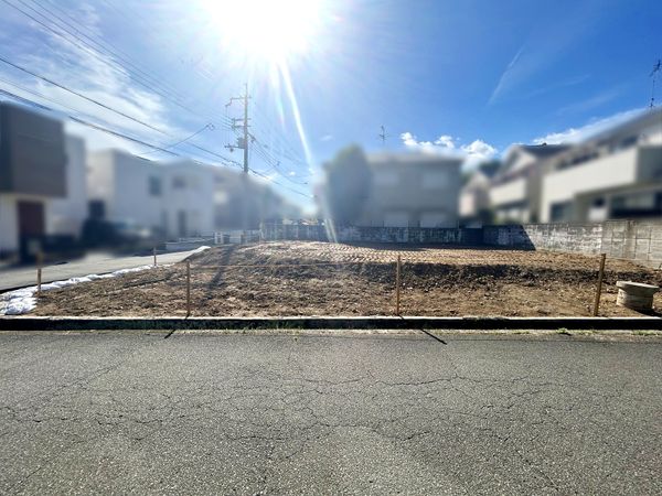 旭丘3丁目 A号地 前面道路含む外観 旭丘3丁目 A号地 前面道路含む外観