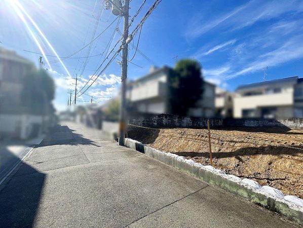 旭丘3丁目 B号地 前面道路含む外観 旭丘3丁目 B号地 前面道路含む外観