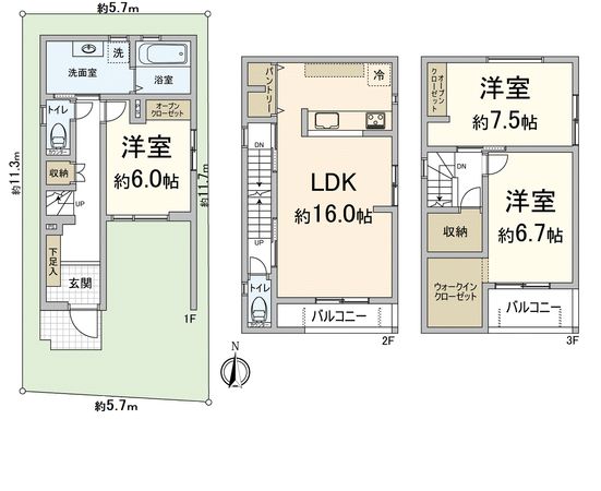 間取図(平面図)