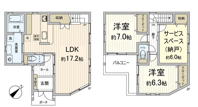 間取図(平面図)