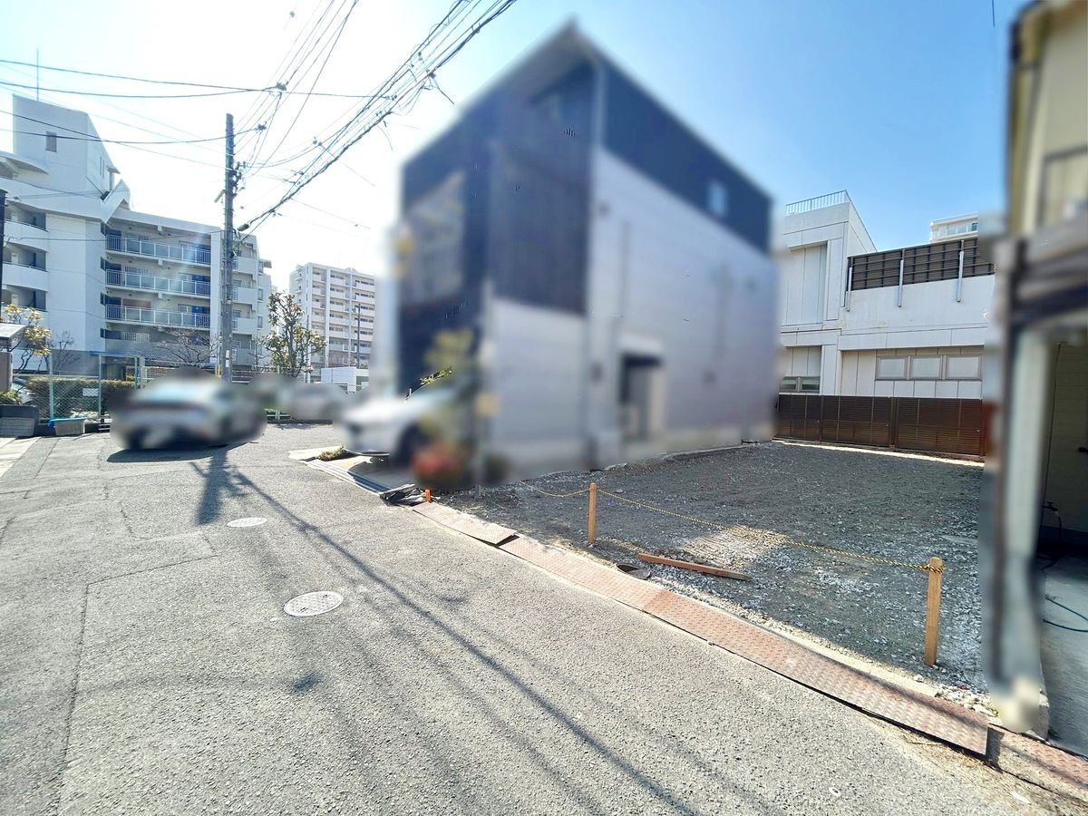 下新庄3丁目 新築戸建 前面道路含む外観 前面道路含む外観