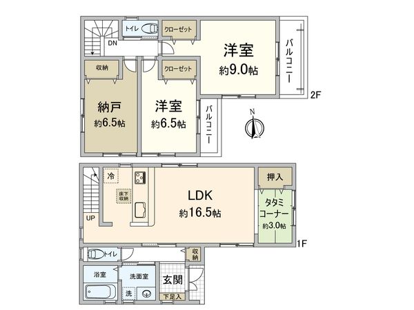 穂積2丁目 新築戸建 8号棟 間取図(平面図) 穂積2丁目 新築戸建 8号棟 間取図(平面図)
