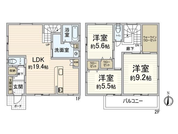 間取図(平面図)