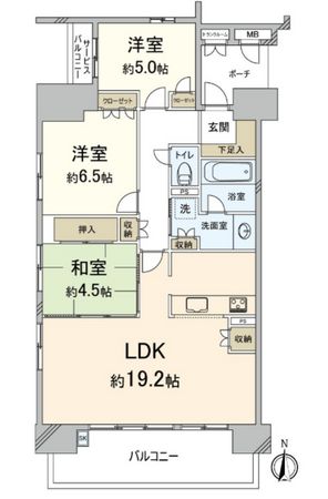 間取図(平面図)