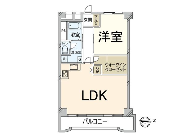 グリーンコーポ緑地公園第2 間取図(平面図) グリーンコーポ緑地公園第2 間取図(平面図)