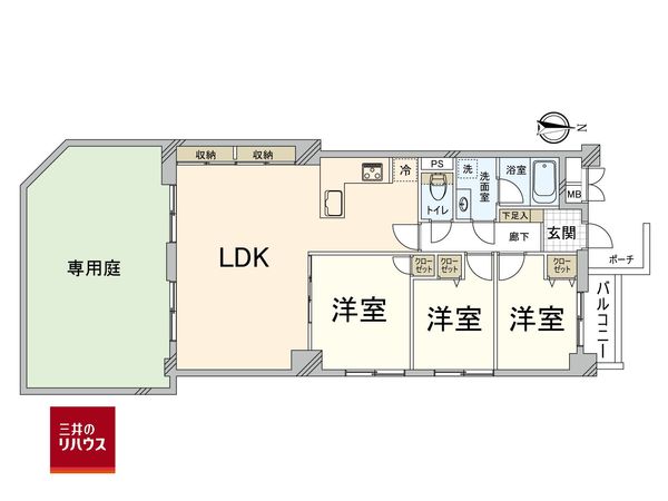 エムアンドエッチ第3 間取図(平面図) エムアンドエッチ第3 間取図(平面図)