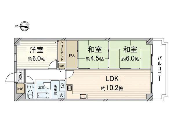 間取図(平面図)