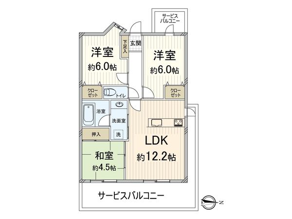 間取図(平面図)