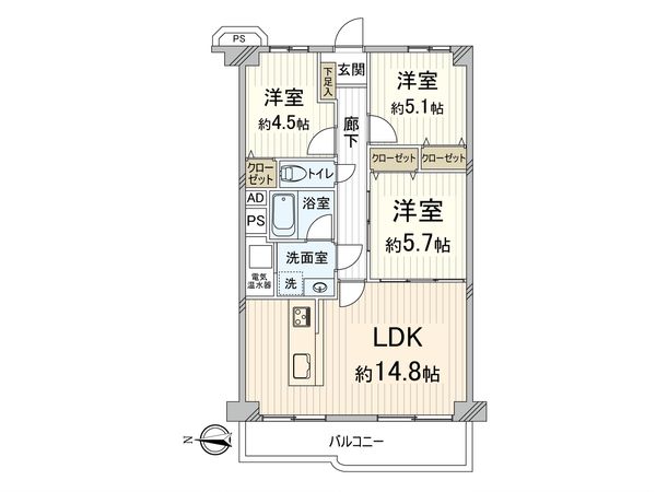 間取図(平面図)