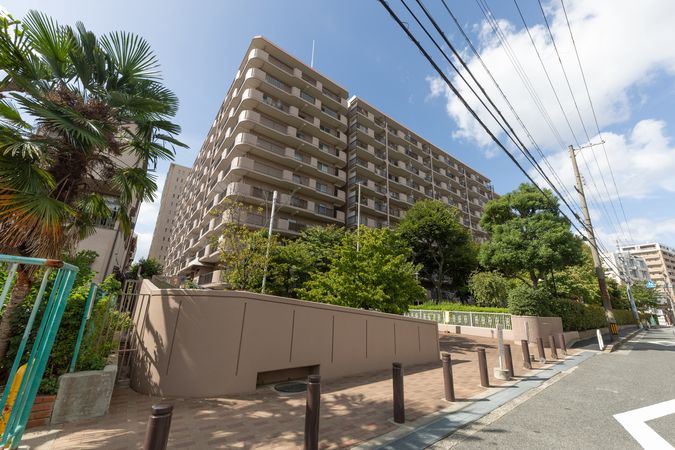 江坂江の木公園スカイハイツ 外観